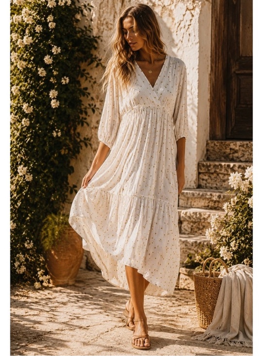 Anthropologie Dresses & Skirts - Anthropologie Augustine Tiered Maxi Dress
